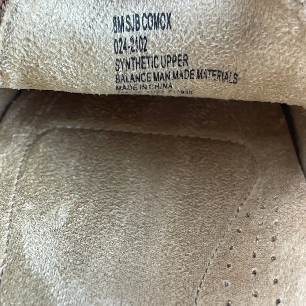 St. John’s Bay Women's Comox Loafers 8M Tan Slip‑On Comfort‎ Memory Foam Casual
